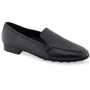 NEW Aerosoles Slip-On Loafer - Paynes. Black Leather